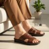 صندل مردانه قهوه ای